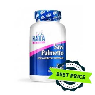 Saw Palmetto 550 mg 100 cps Haya Labs