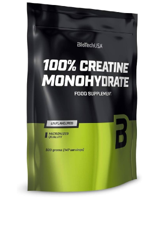 100% Creatine Monohydrate 500gr BioTech USA